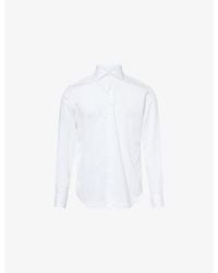 Corneliani - Regular-Fit Classic-Collar Cotton Shirt - Lyst