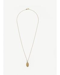 Hermina Athens - Ammos Gold-plated Sterling Silver Necklace - Lyst