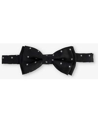 Paul Smith - Star Embroidered Silk Bowtie - Lyst