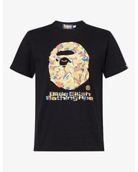 A Bathing Ape - Bape X Billie Eilish Camo Cotton-Jersey T-Shirt - Lyst