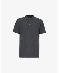 Vuori - Ace Brand-plaque Recycled-polyester-blend Polo Shirt X - Lyst