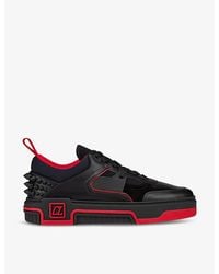 Christian Louboutin - Astroloubi Leather Low-Top Trainers - Lyst