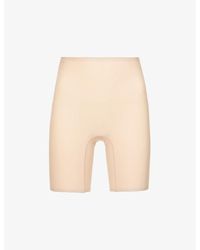 Chantelle - Soft Stretch Seamless One-Size High-Waisted Mid-Thigh Shorts - Lyst