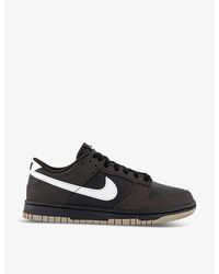 Nike - Dunk Low Panelled Leather Low-Top Trainers - Lyst