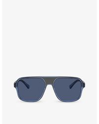 Dolce & Gabbana - Dg6134 Square-frame Nylon Sunglasses - Lyst