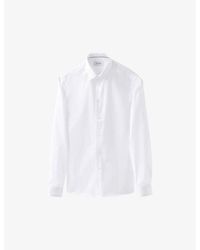 Eton - Signature Super Slim-Fit Cotton-Twill Shirt - Lyst
