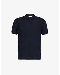 Orlebar Brown - Roddy Relaxed-fit Knitted Polo Shirt - Lyst