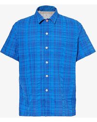PS by Paul Smith - Plaid-patterned Regular-fit Cotton Shirt - Lyst
