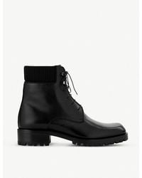 Christian Louboutin - Trapman 20 Leather Ankle Boots - Lyst