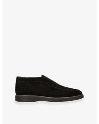Magnanni - Paraiso Suede Mid-Top Loafers - Lyst