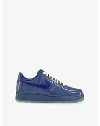Nike - Air Force 1 Low Patent-Leather Trainers - Lyst
