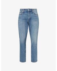 Rag & Bone - Fit 3 Tapered-Leg Denim Jeans - Lyst