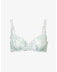 Lounge Underwear - Mira Balcony Lace Bra - Lyst