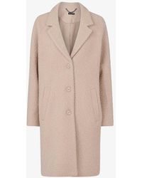 Whistles - Anita Relaxed-fit Wool-boucle Coat - Lyst