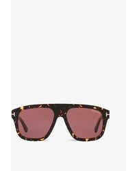 Tom Ford - Ft0777 56 Square-frame Acetate Sunglasses - Lyst