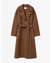 JOSEPH - Spencer Double-Faced Wool And Cashmere Coat - Lyst