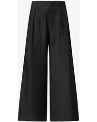 Lovechild 1979 - Mary-anne Wide-leg High-rise Woven Trousers - Lyst
