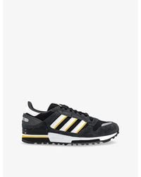 adidas - Zx600 Suede And Mesh Low-Top Trainers - Lyst