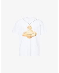 Vivienne Westwood - Orb Classic Cotton-Jersey T-Shirt - Lyst