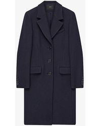 JOSEPH - Coleherne Single-breasted Wool And Cashmere-blend Coat - Lyst
