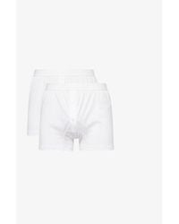 Sunspel - Superfine Two-Button Boxer Shorts - Lyst