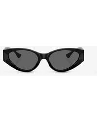 Versace - Ve4454 Logo-embellished Acetate Sunglasses - Lyst