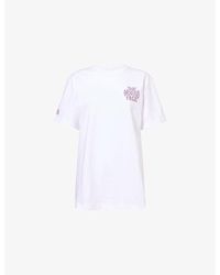 The North Face - Drip-Logo Relaxed-Fit Cotton T-Shirt - Lyst