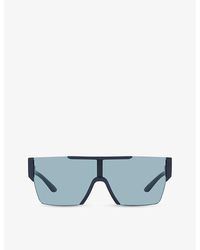 Burberry - Be4291 Aviator-frame Tinted Nylon Sunglasses - Lyst