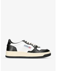 Autry - Medalist Leather Low-top Trainers - Lyst