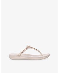 Fitflop - Solay Crystal Woven Sandals - Lyst