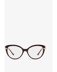Cartier - Ct0283o Panthère De Cat-eye Frame Acetate And Metal Glasses - Lyst
