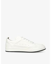 Officine Creative - Ace Perforated Leather Low-top Trainers - Lyst