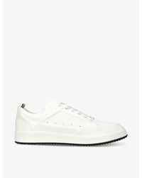 Officine Creative - Ace Perforated Leather Low-Top Trainers - Lyst
