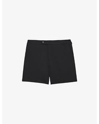 Reiss - Sun Straight-Leg Swim Shorts - Lyst