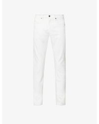 PAIGE - Lennox Slim-Fit Stretch-Denim Jeans - Lyst