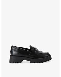 Steve Madden - Lando Faux-Leather Loafers - Lyst