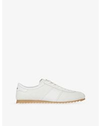Sandro - Leather And Suede Trainers - Lyst