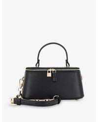 Dune - Successful Mini Leather Top-Handle Bag - Lyst