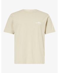 Patagonia - Fitz Roy Foothills Logo-Print Cotton T-Shirt - Lyst