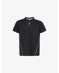 GYMSHARK - Arrival Block Relaxed-Fit Woven T-Shirt - Lyst