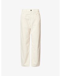 RÓHE Frames - Bruun Baggy Corduroy Cotton Trousers - Lyst