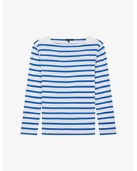Soeur - Katy Stripe Cotton T-shirt - Lyst