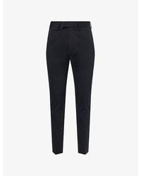 Tom Ford - Tapered-Leg Slip-Pocket Cotton Chino Trousers - Lyst
