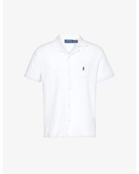 Polo Ralph Lauren - Regular-Fit Terry-Texture Cotton And Recycled Polyester-Blend Shirt - Lyst