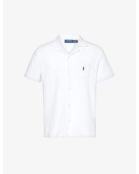 Polo Ralph Lauren - Regular-fit Terry-texture Cotton And Recycled Polyester-blend Shirt - Lyst
