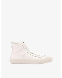 AllSaints - Numont Leather And Suede Trainers - Lyst