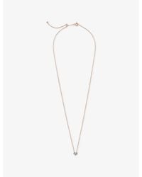Kismet by Milka - Cherish Mini 0.16Ct Diamond Pendant Necklace - Lyst