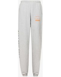 GALLERY DEPT. - Branded-print Drawstring-waist Cotton-jersey jogging Botto - Lyst