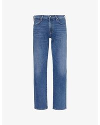 Citizens of Humanity - Elijah Five-Pockets Straight-Leg Stretch-Denim Jeans - Lyst