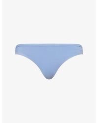 Calvin Klein - Perfectly Fit Ultralight Stretch-Woven Thong - Lyst